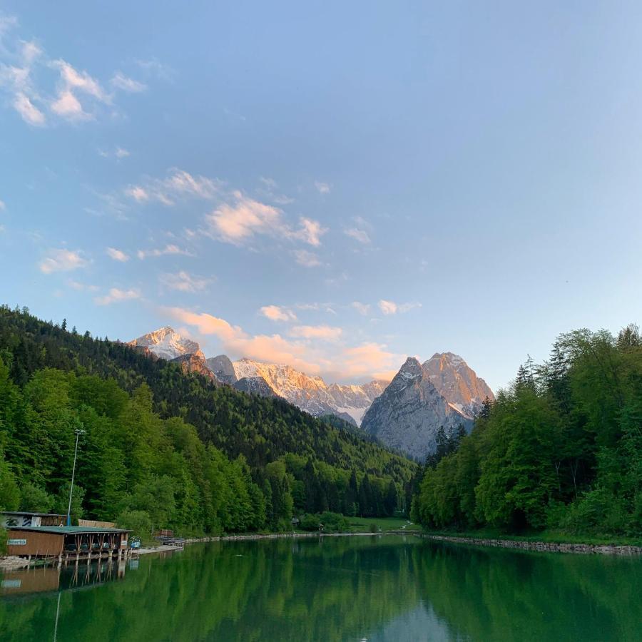 Seehaus Riessersee Garmisch-Partenkirchen Eksteriør billede