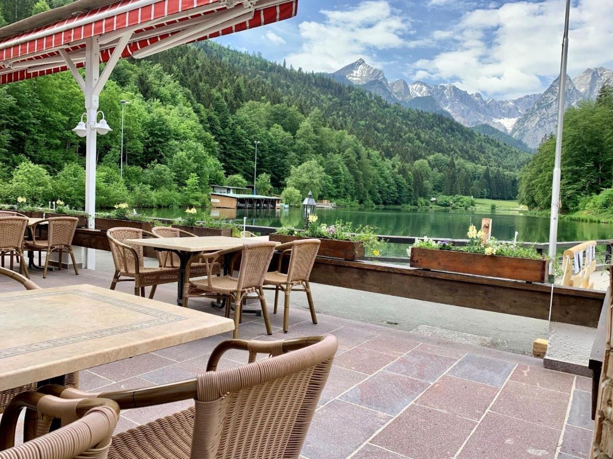 Seehaus Riessersee Garmisch-Partenkirchen Eksteriør billede