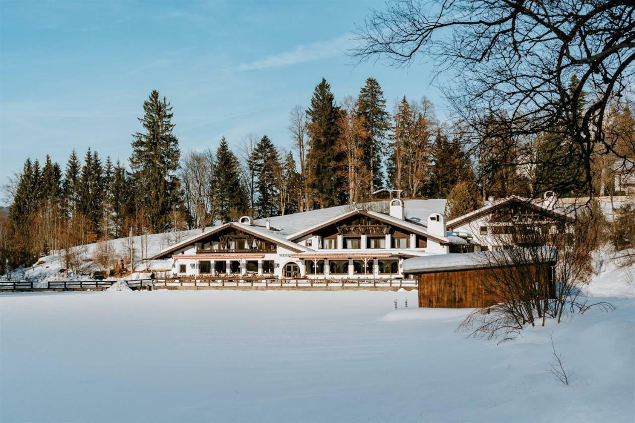 Seehaus Riessersee Garmisch-Partenkirchen Eksteriør billede